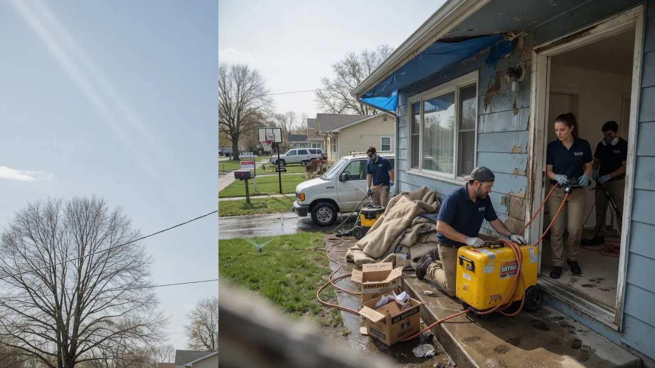 Basement Flood Cleanup in Auxvasse, MO near me
